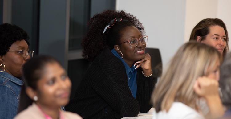 Healthwatch team members at an engagement event 